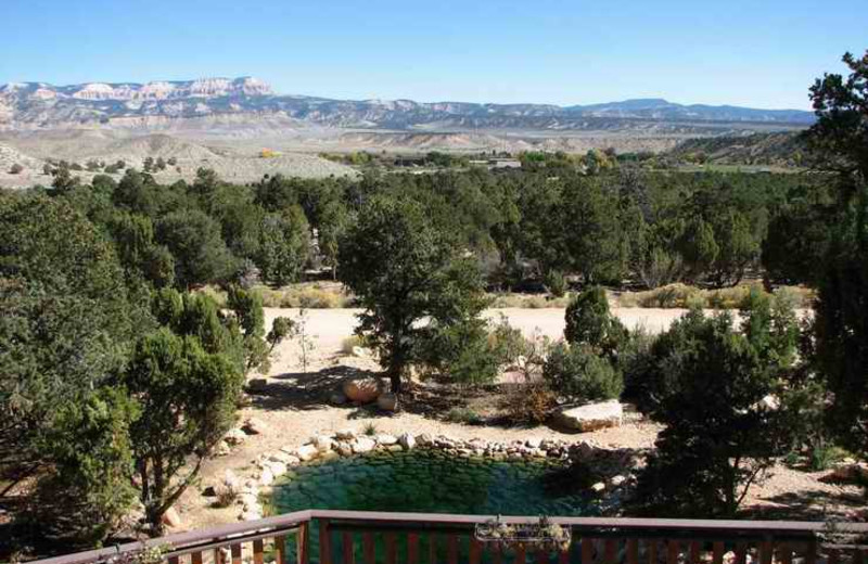 View from Stone Canyon Inn.
