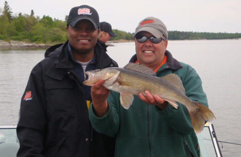 Fishing at Shady Roost Lodge.