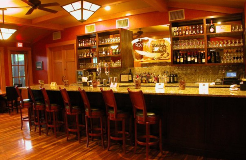 Bar at Nantahala Village.