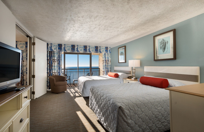 Guest bedroom at Ocean Reef Resort.