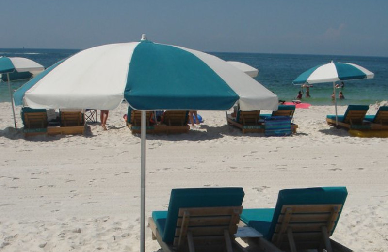 The beach at Perdido Beach Resort.