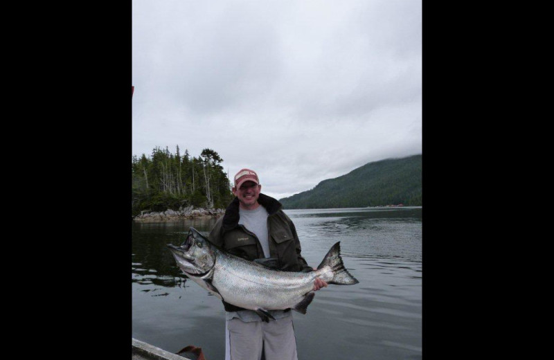 Fishing at Black Gold Lodge