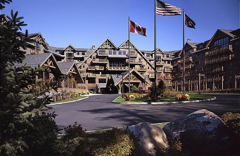 Exterior view of Stowe Mountain Lodge.
