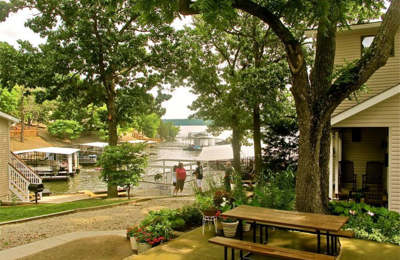 Exterior view of Sunset Inn Resort.