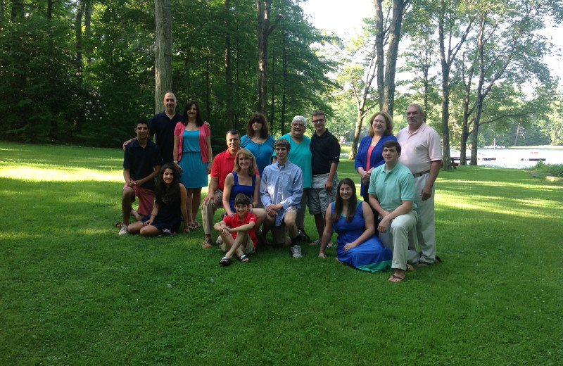 Family reunions at Central House Family Resort.