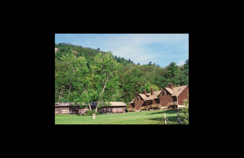 Exterior view of Northern Lake George Resort.