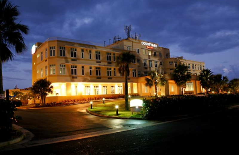 Exterior view of Courtyard by Marriott Aguadilla.