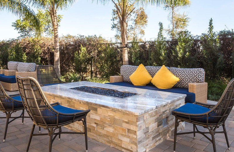 Patio at Carlsbad Seapointe Resort Condos.