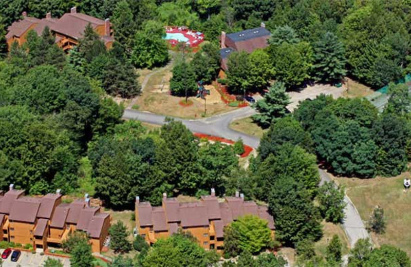 Aerial cabin view at Summit Resort