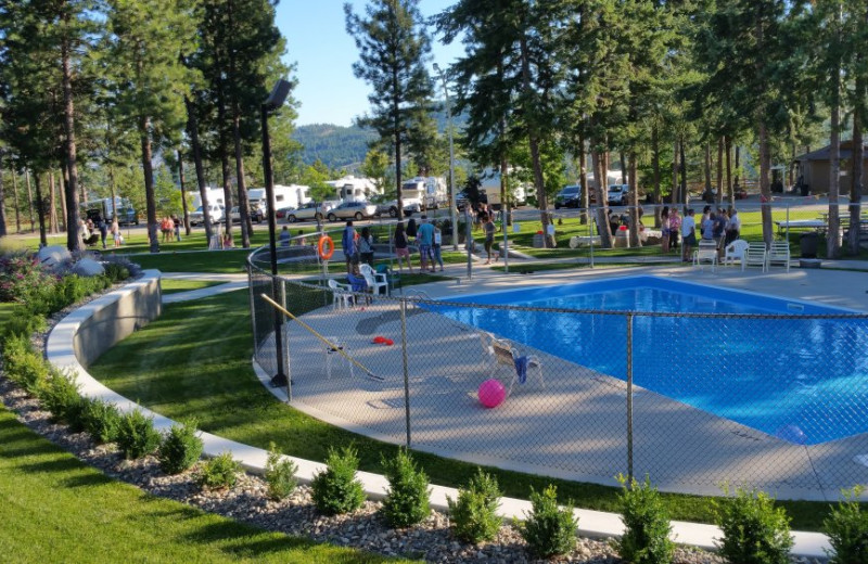 Pool at Powers Creek Retreat.