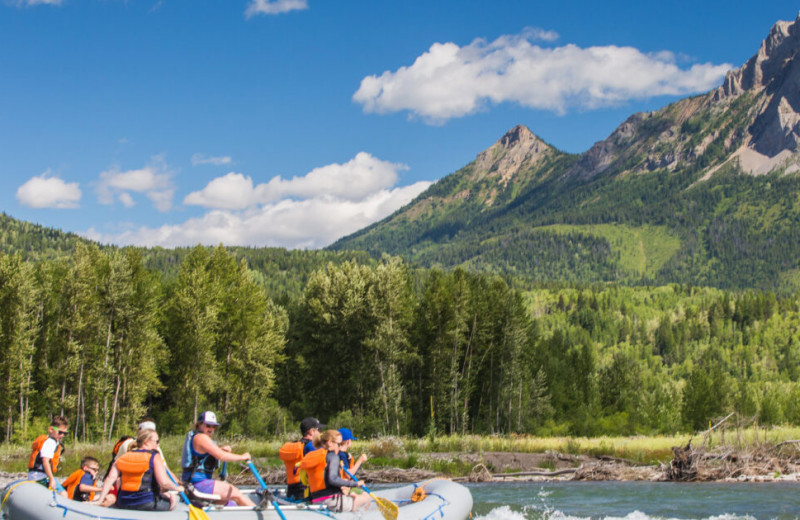 Rafting at Fernie Central Reservations.