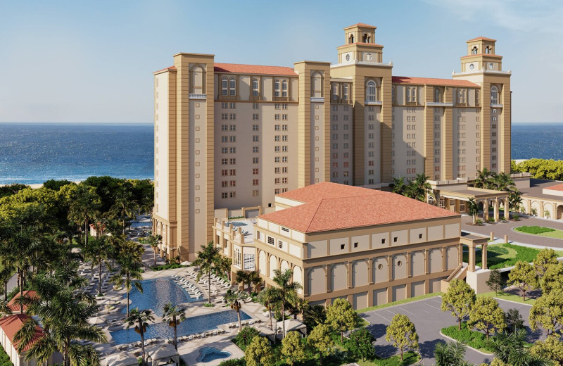 Exterior view of  The Ritz-Carlton, Naples.