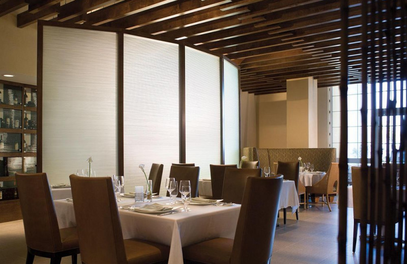 Dining area at The Westin Dawn Beach Resort & Spa.