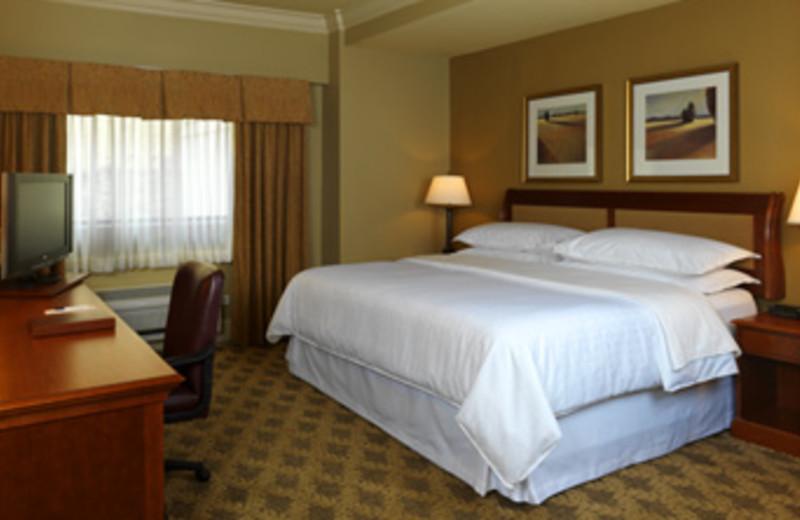 King Guest Room View at Sheraton Read House