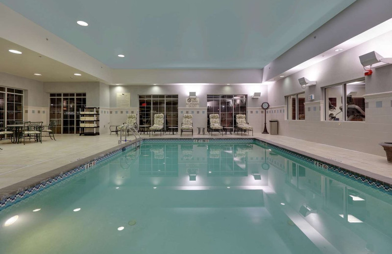 Indoor pool at Homewood Suites Hagerstown.