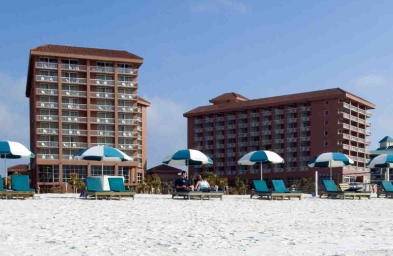 The beach at Perdido Beach Resort.