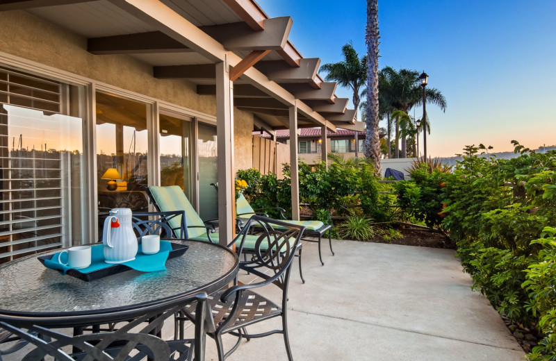 Patio at Best Western Plus Island Palms Hotel 