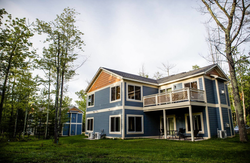 Exterior view of The Inn on Madeline Island.