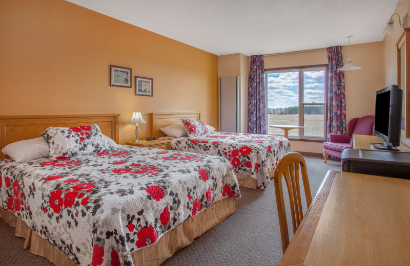 Guest room at Atlantic Inn Woodstock.