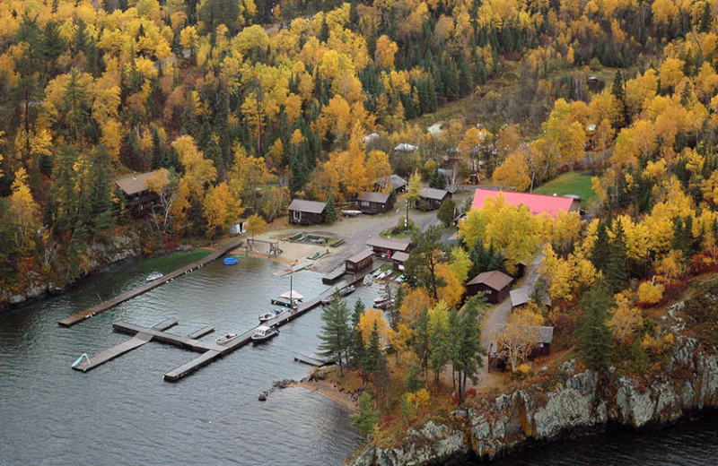 Aerial view of Smith Camps.