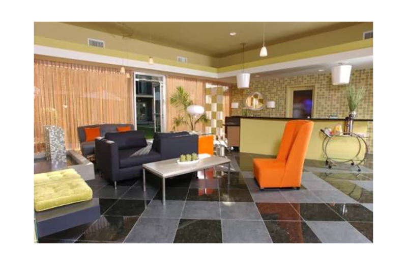 The lobby at 7 Springs Inn & Suites.