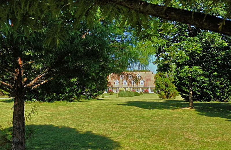 Exterior view of The Abbe House Inn.