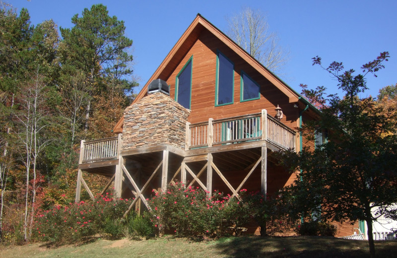 Cabin exterior at Paradise Hills Resort and Spa.