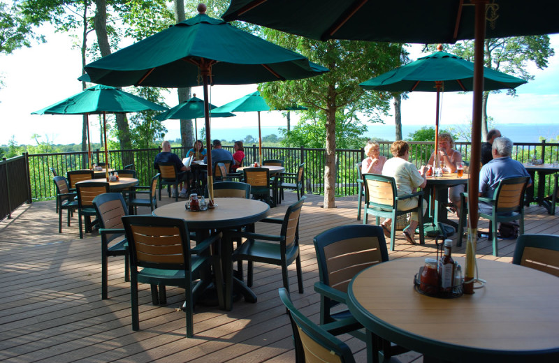 Patio Dining at Landmark Resort