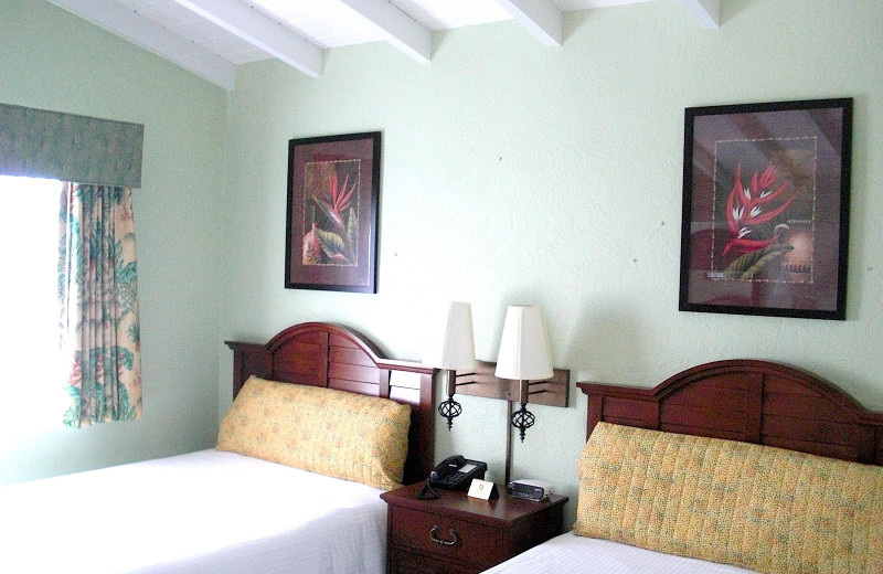 Guest room at Chesapeake Beach Resort.