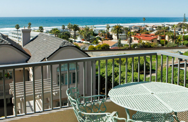 Balcony of Upper Units at the Villa L'Auberge