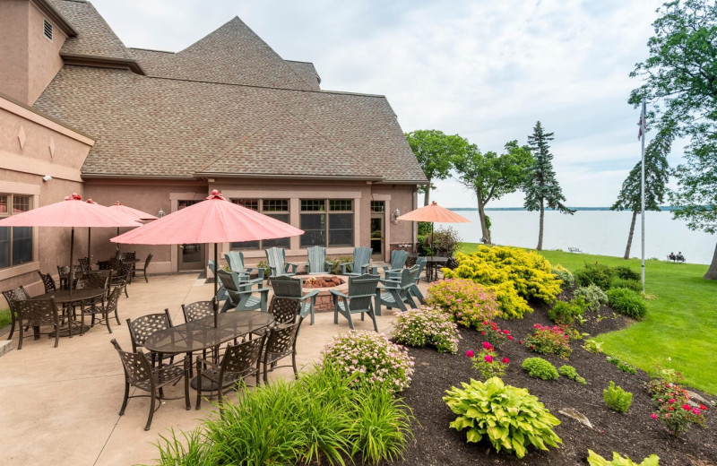 Patio at Belhurst.