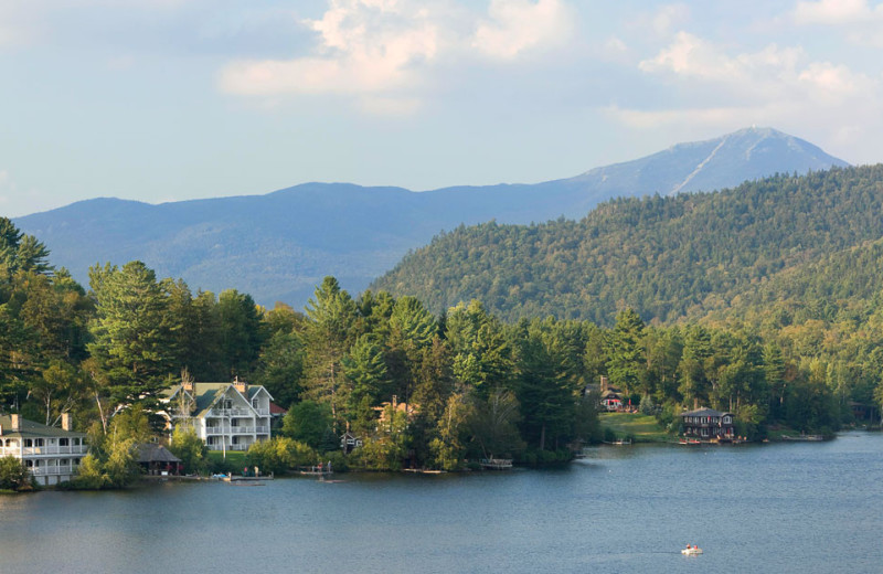 Lake view at Mirror Lake Inn Resort & Spa.