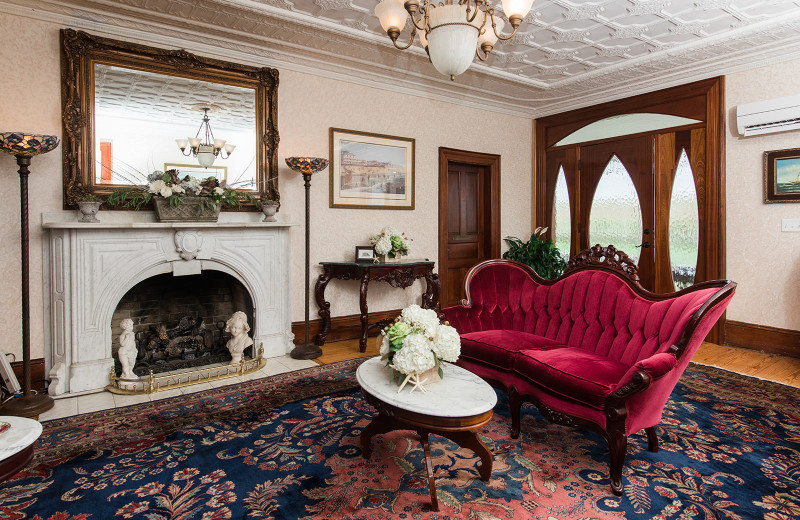 Living room at The Addy Sea.