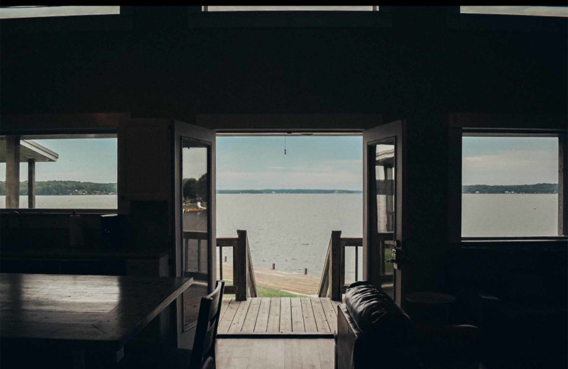 Beach view at D'Arbonne Pointe.