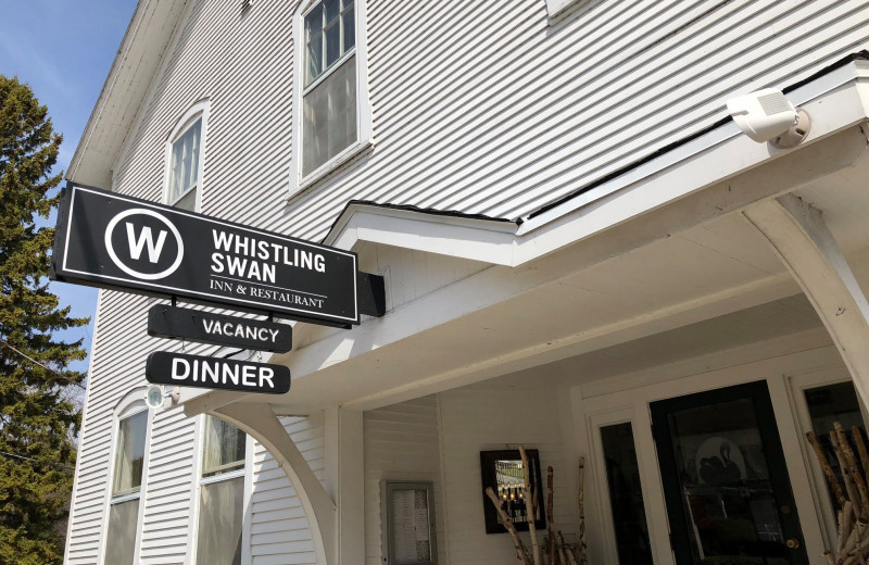 Exterior view of The Whistling Swan Inn.