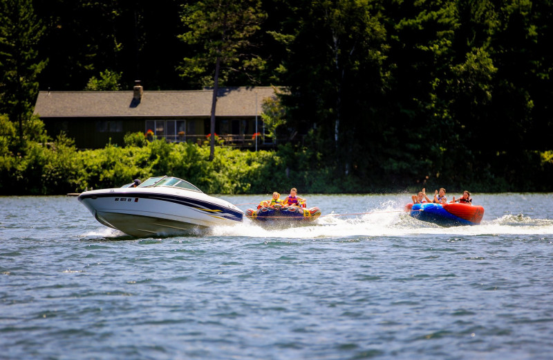 Water tubing at Kavanaugh's Sylvan Lake Resort.