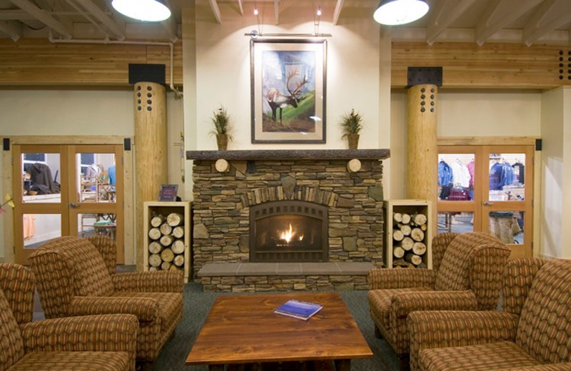 Lobby at Denali Park Resorts.