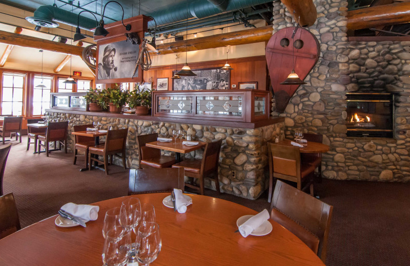 Dining at Banff Caribou Lodge & Spa.