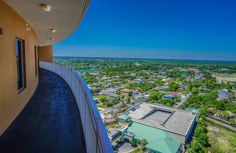 Balcony at Splash Resort.
