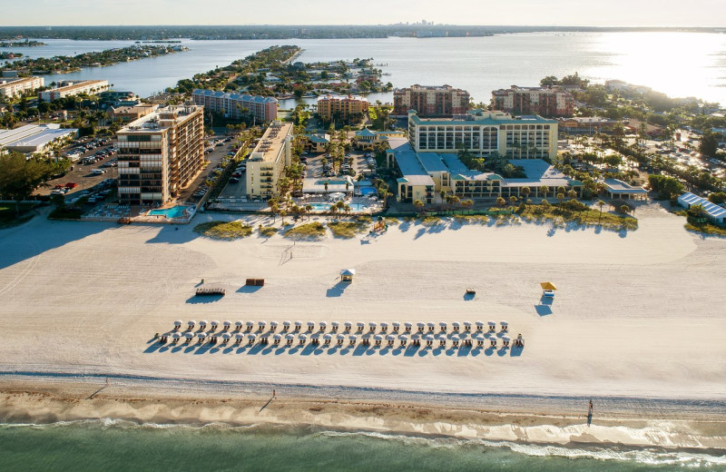 Beach at Sirata Beach Resort.