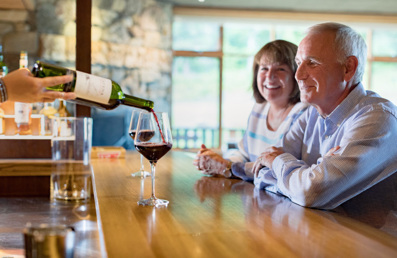 Dining at CMH Cariboos Lodge.