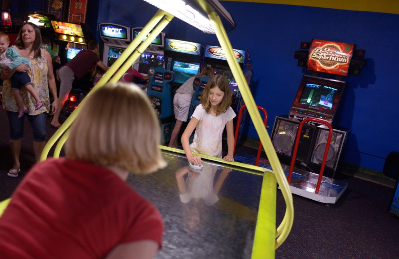 Arcade at Timber Ridge Lodge & Waterpark.