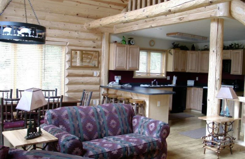 Rental interior at Sand County Service Company - Bluff View.