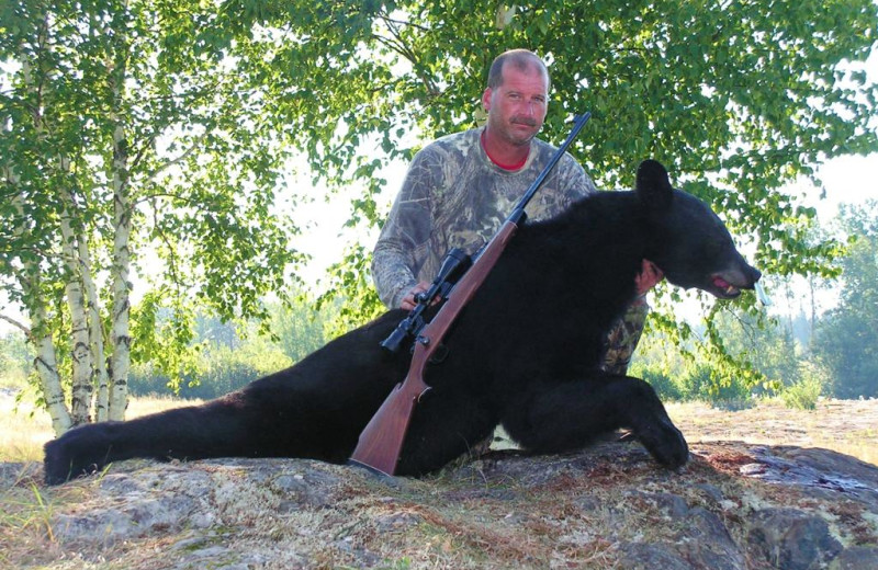 Hunting at Bay Wolf Camp.