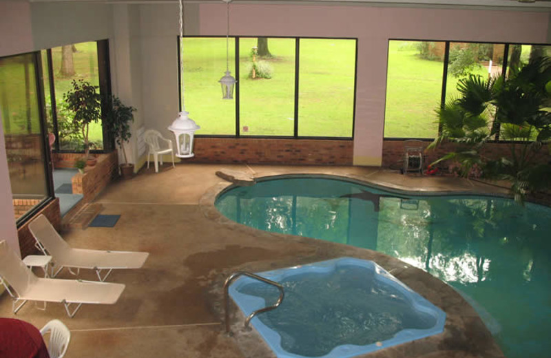 Indoor pool at Sassafras Inn Bed & Breakfast.