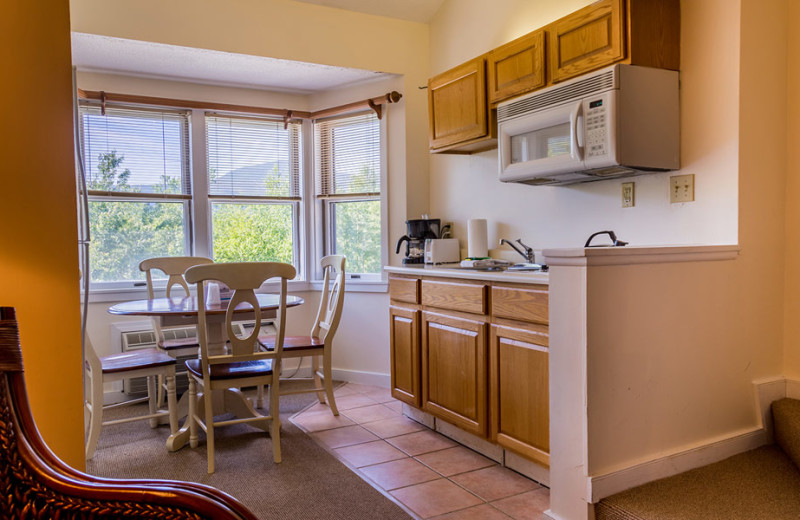 Guest kitchen at The Valley Inn.