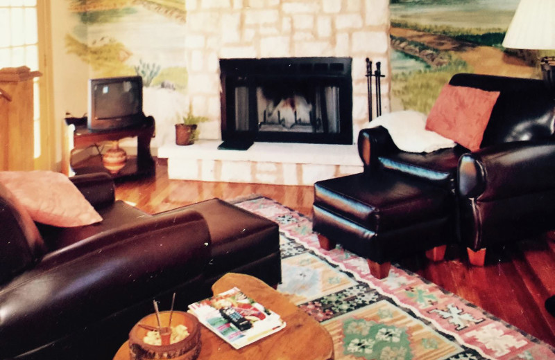 Guest room at The Back Forty of Fredericksburg Ranch & Bed and Breakfast.