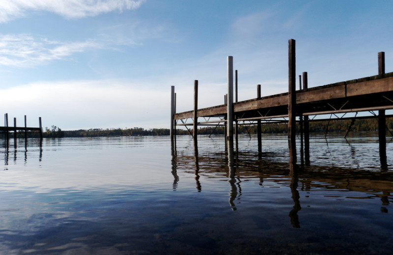 Lake view at White Eagle Resort.