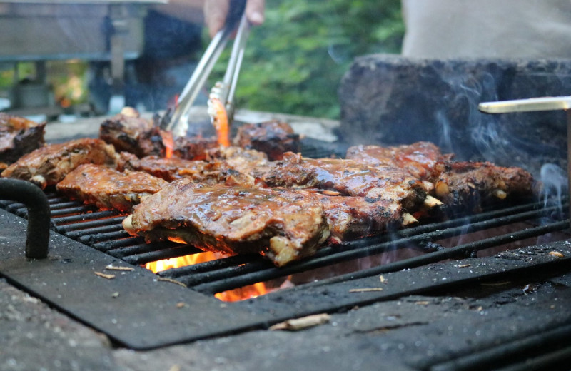 Steak at Coffee Creek Ranch.