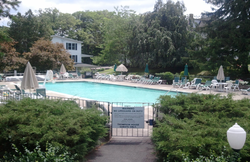 Outdoor pool at The Thompson House.